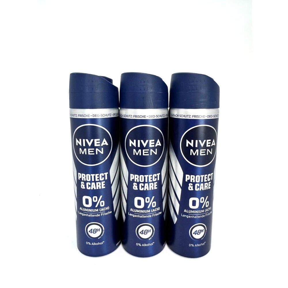 Nivea Men deodorant PROTECT & CARE Spray 0% Aluminum FREE SHIP